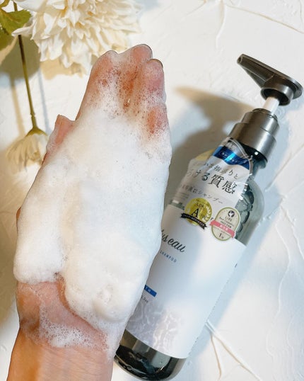 メロウシャンプー/メロウトリートメント/plus eau/市販シャンプーを使ったクチコミ(4枚目)