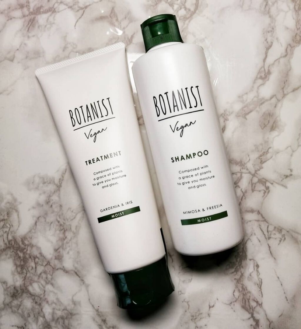 ヴィーガン シャンプー（モイスト）/BOTANIST/市販シャンプーを使ったクチコミ（1枚目）