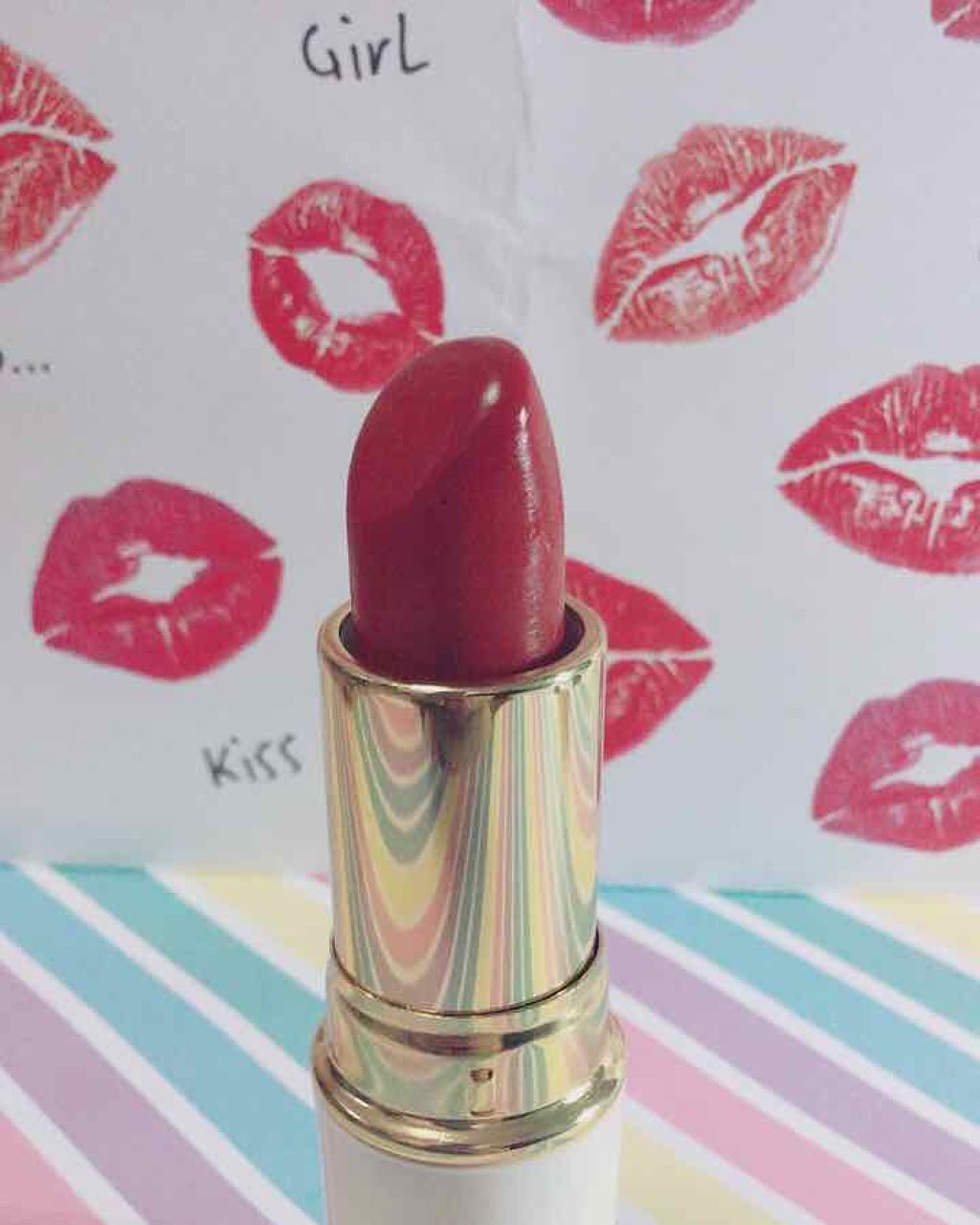 ラスティング リップカラーN/CEZANNE/口紅を使ったクチコミ（2枚目）