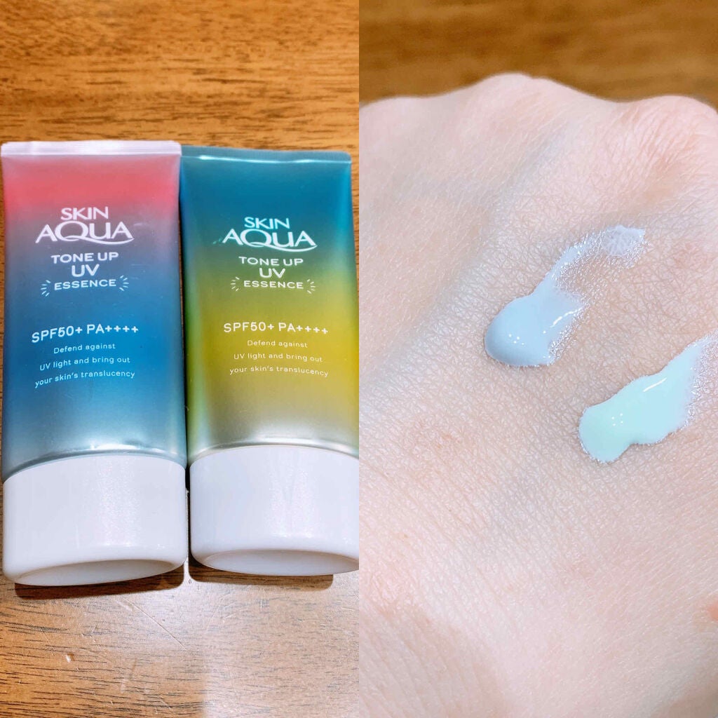 スキンアクア トーンアップUVエッセンス/スキンアクア/日焼け止めクリームを使ったクチコミ(1枚目)