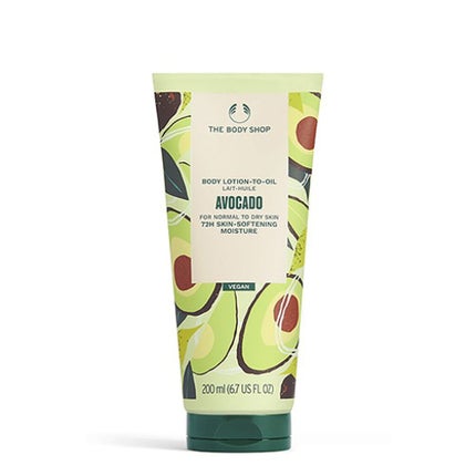 THE BODY SHOP オイルイン ボディローション アボカド