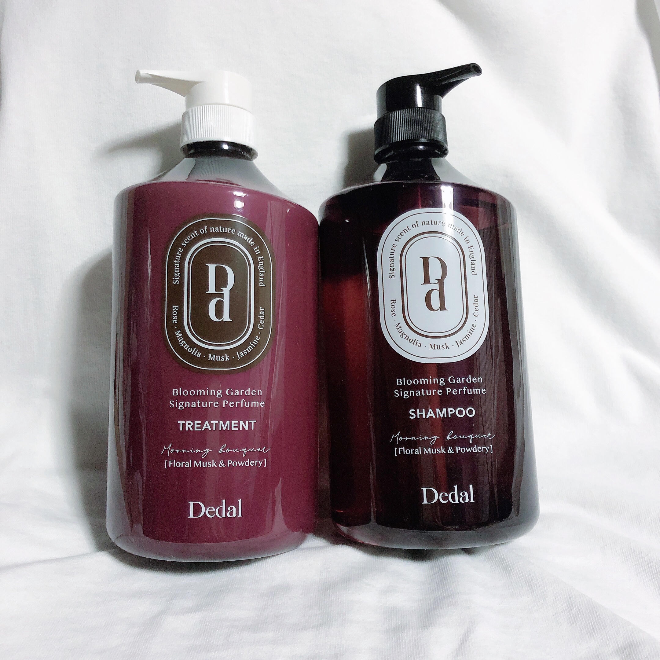 Dedal ブルーミングガーデンシグネチャーパフュームシャンプー/トリートメント　モーニングブーケ