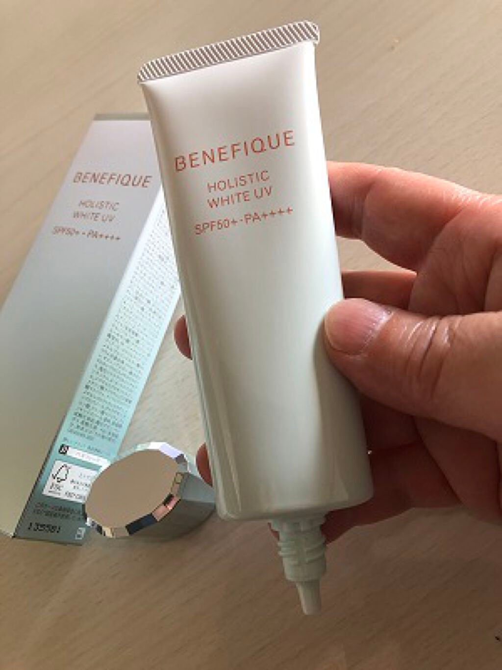 ベネフィーク ホリスティックホワイトUV/BENEFIQUE/日焼け止めスティックを使ったクチコミ(1枚目)