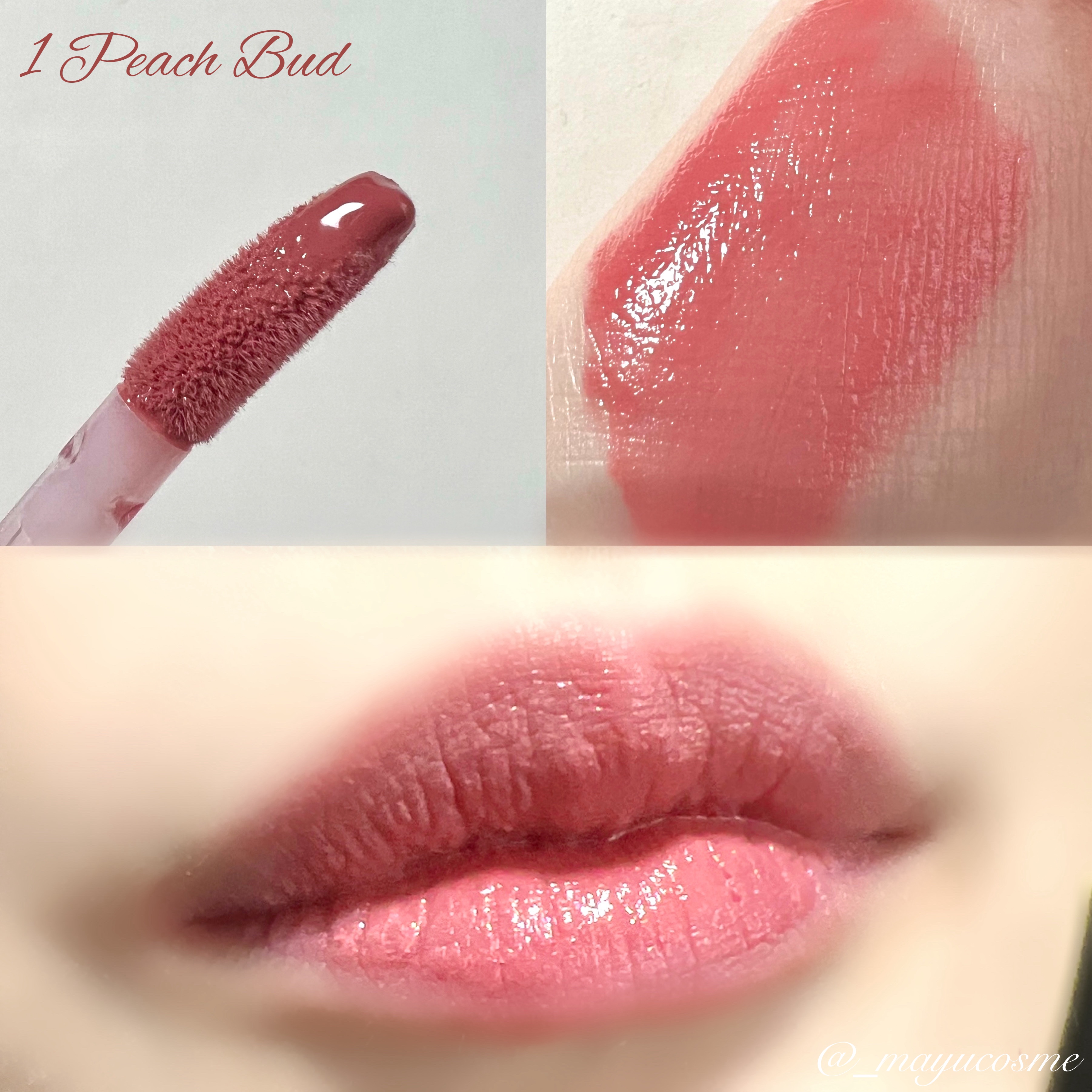 ブラーリーティント ヒドゥンビロウ/Huxley/リップティントを使ったクチコミ（2枚目）