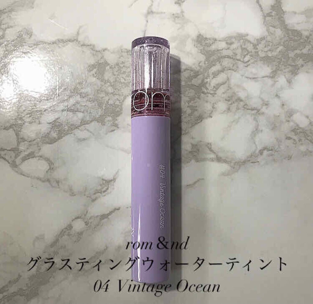 グラスティングウォーターティント/rom&nd/リップティントを使ったクチコミ(1枚目)