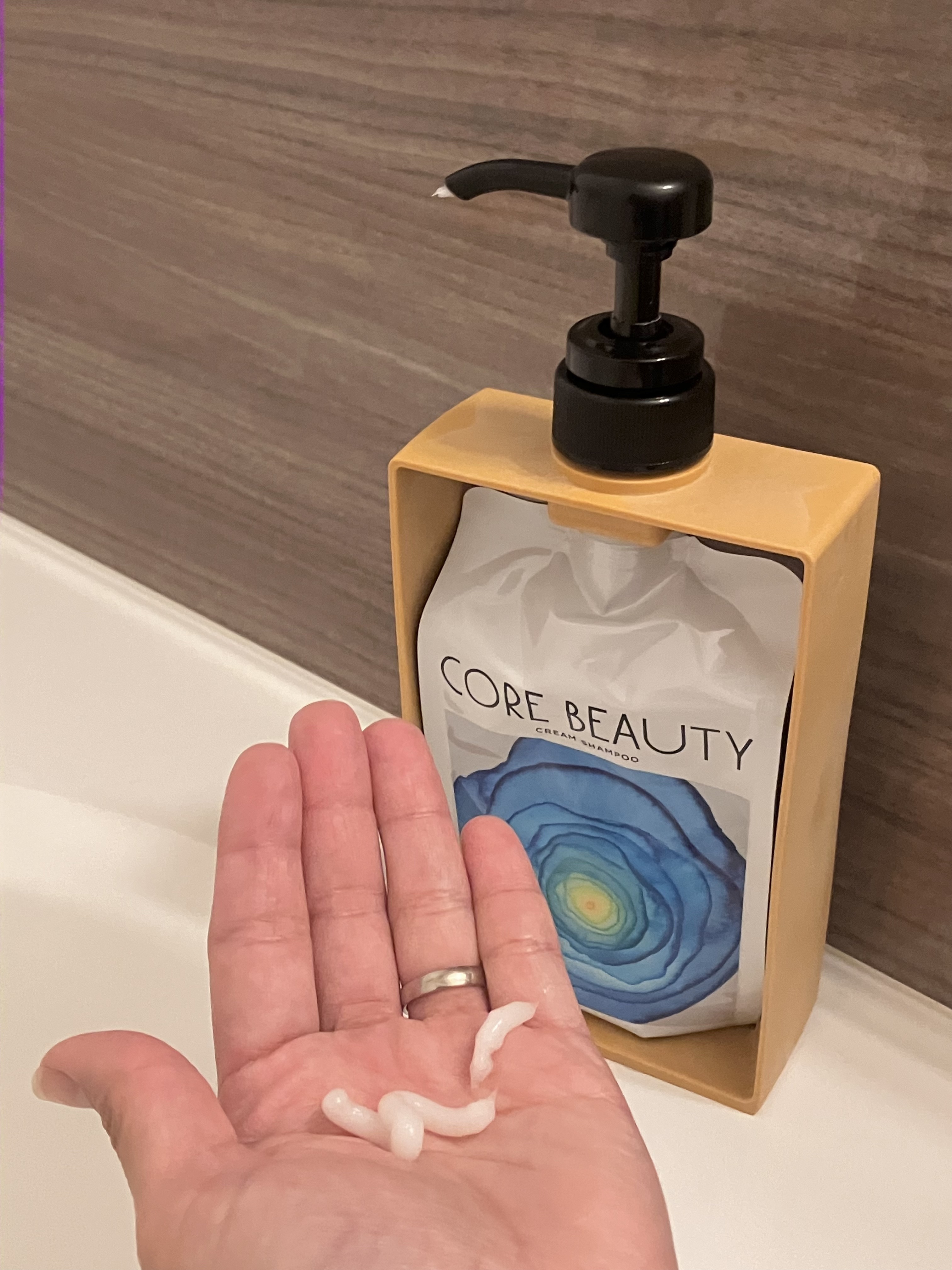 クリームシャンプー/CORE BEAUTY/市販シャンプーを使ったクチコミ（2枚目）