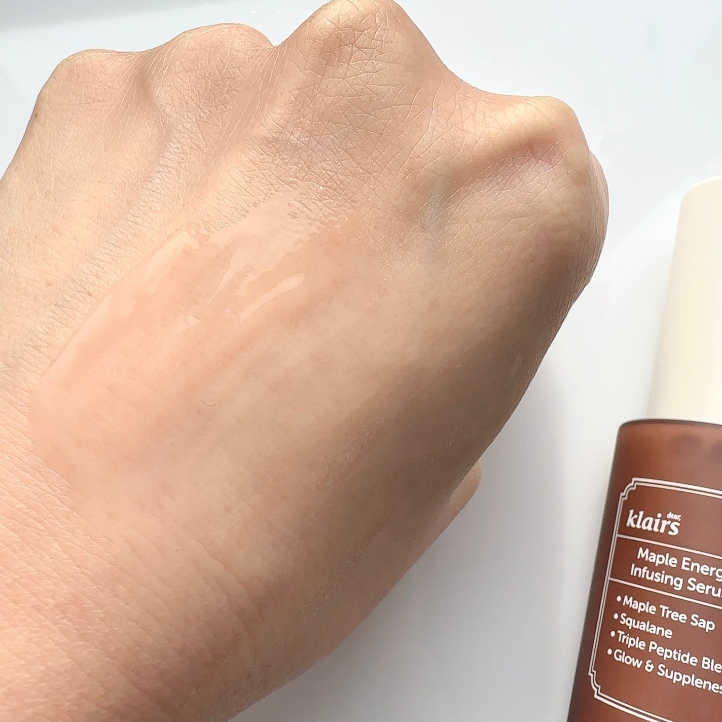 メープルエナジーインフュージングセラム/Klairs/美容液を使ったクチコミ(4枚目)
