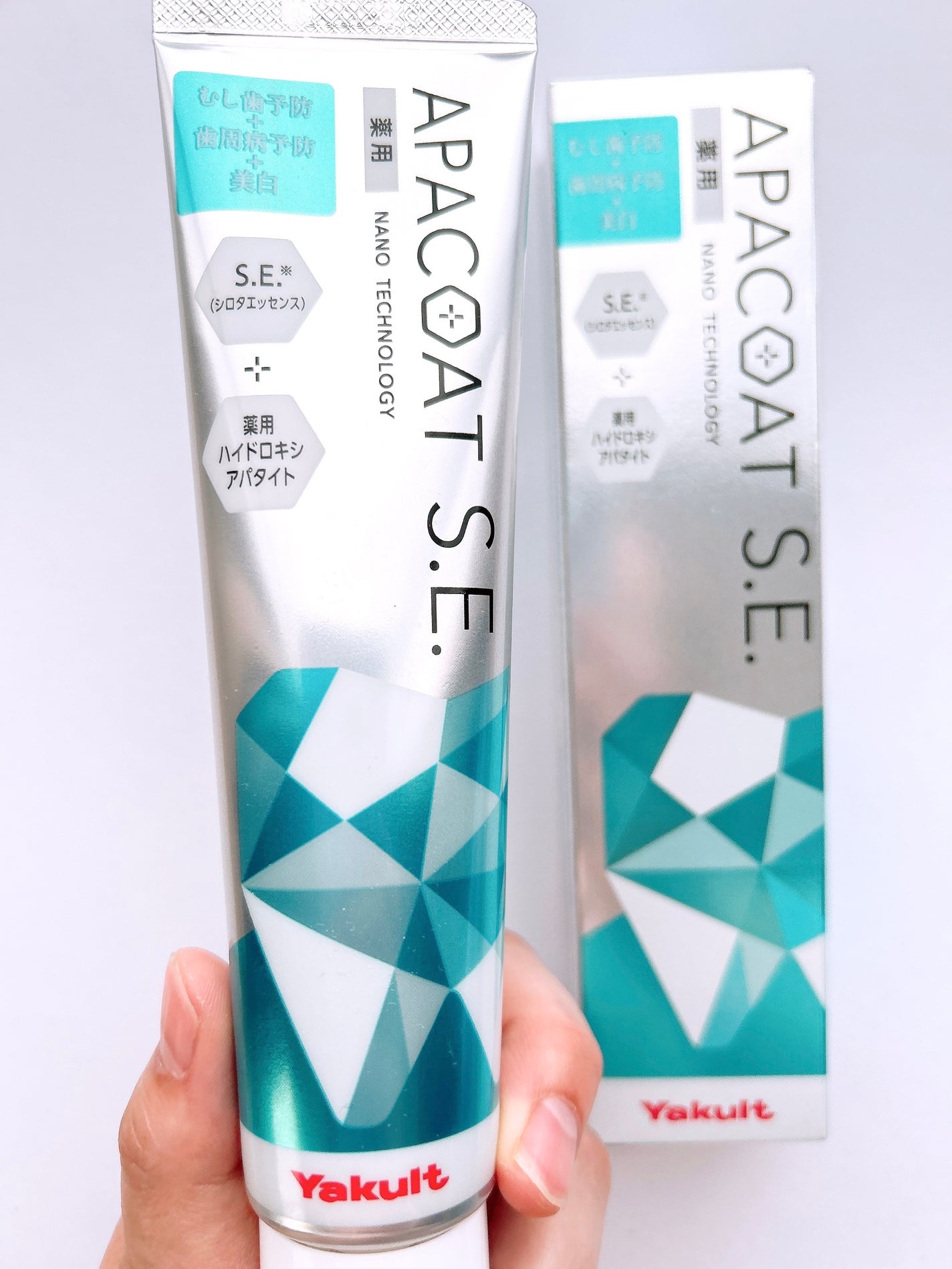 ヤクルト 薬用アパコート S.E.<ナノテクノロジー>/ヤクルト ビューティエンス/歯磨き粉を使ったクチコミ(2枚目)