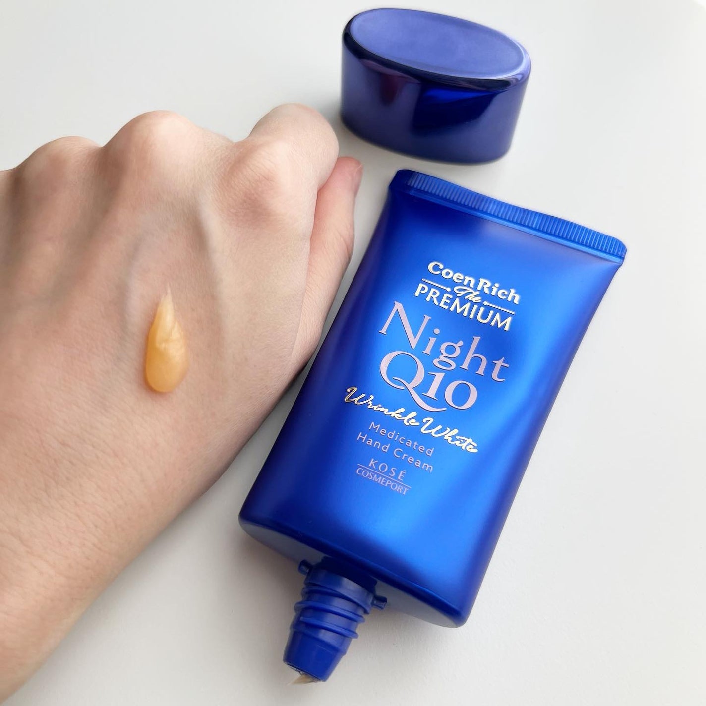 コエンリッチ ザ プレミアム 薬用リンクルナイト ハンドクリーム 【医薬部外品】/コエンリッチQ10/ハンドクリームを使ったクチコミ(3枚目)