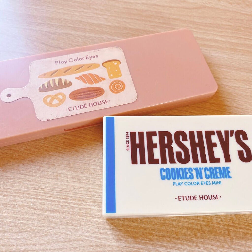 ハーシー プレイカラーアイズミニ/ETUDE/アイシャドウパレットを使ったクチコミ(1枚目)