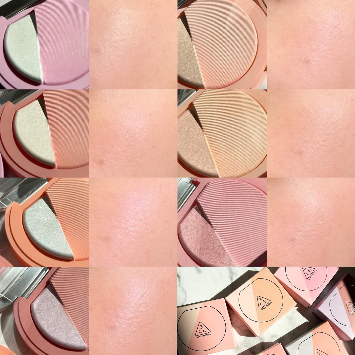 3CE ブラッシュライター/3CE/パウダーチークを使ったクチコミ(7枚目)