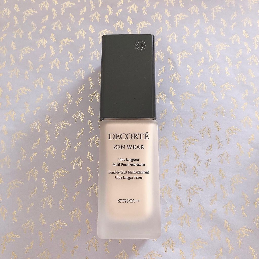 ゼン ウェア フルイド/DECORTÉ/リキッドファンデーションを使ったクチコミ(1枚目)