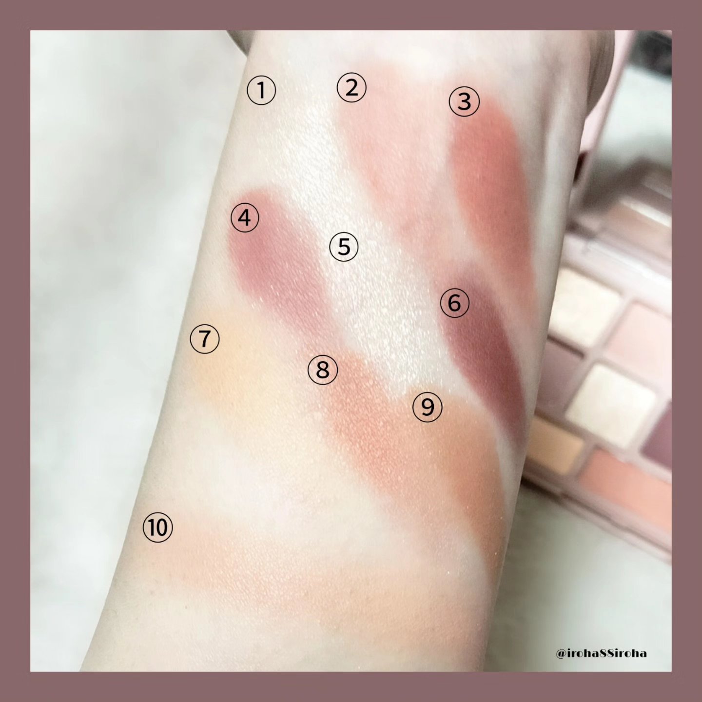 シルキー トゥインクル 総合 パレット/CARSLAN/マルチパレットを使ったクチコミ（3枚目）