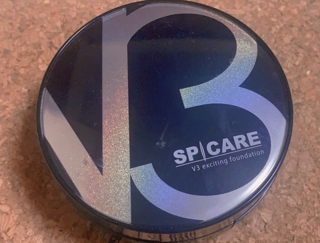 V3 エキサイティングファンデーション/SPICARE/クッションファンデーションを使ったクチコミ(1枚目)