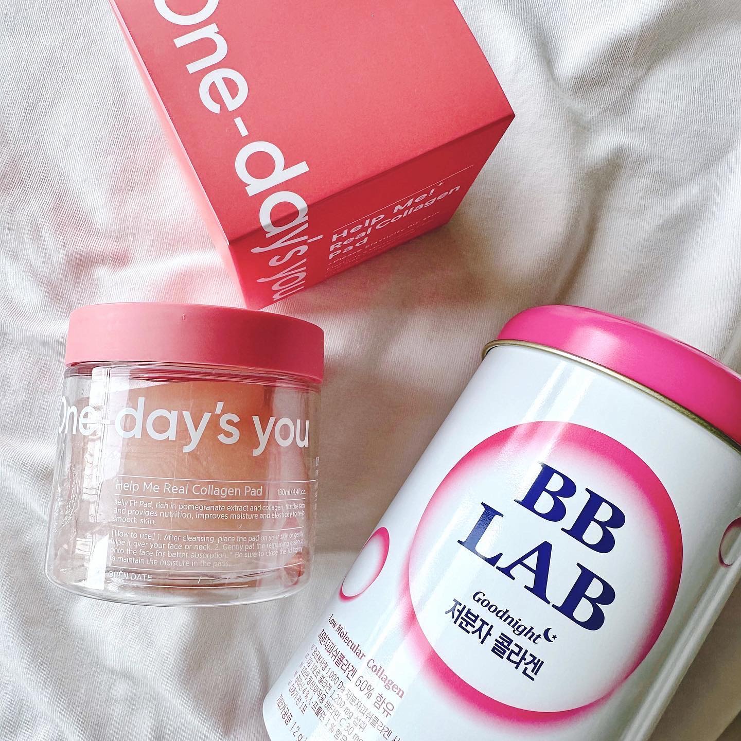 ヘルプミー! リアルコラーゲンパッド/One-day's you/トナーパッドを使ったクチコミ（1枚目）