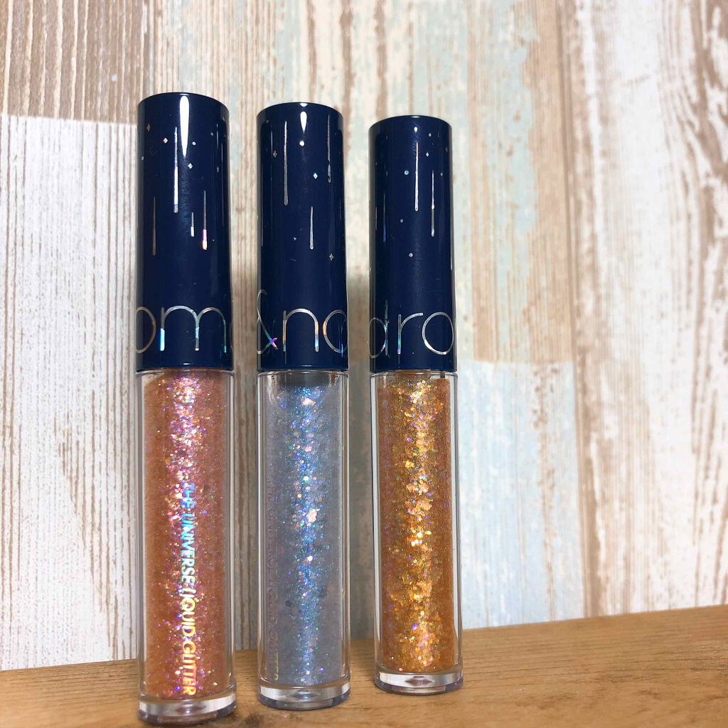 リキッド グリッター シャドウ/rom&amp;nd/グリッターを使ったクチコミ（1枚目）