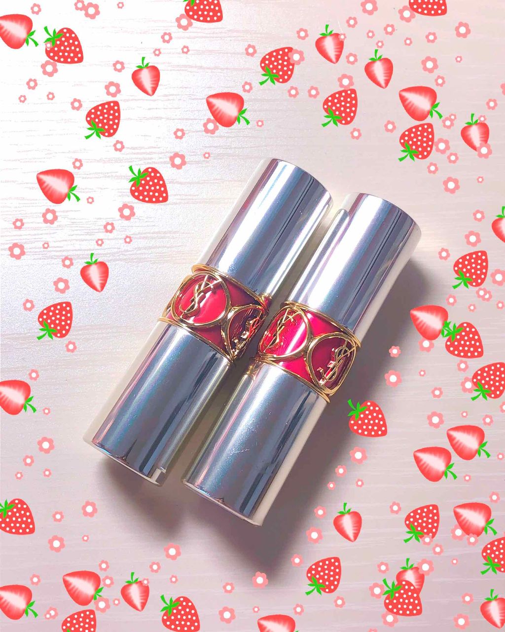 【イブサンローラン】

👑ヴォリュプテティントインバーム
             10. セデュースミーピンク
👑ヴォリュプテプランプインカラー
             03.  インセインピンク


まぁ、、、なんというか、、、
