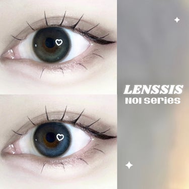 ＼lenssisカラコン♡ノイシリーズ新色／

🛒lenssis
ノイシリーズ

使用期限：1ヶ月
枚数：1箱2枚入
DIA(直径)：14.2mm
着色直径：13.5mm (体感 13.5mm)
BC(