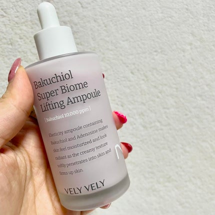 バクチオールスーパーバイオーム リフティングアンプル/VELY VELY/美容液を使ったクチコミ(5枚目)