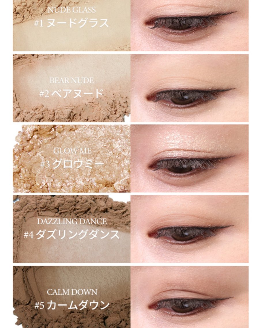  アイドレスシャドーパレット/TIRTIR(ティルティル)/アイシャドウパレットを使ったクチコミ（3枚目）