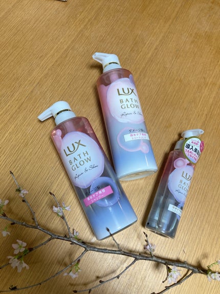 バスグロウ ストレート&シャイン シャンプー/トリートメント/LUX/市販シャンプーを使ったクチコミ(1枚目)