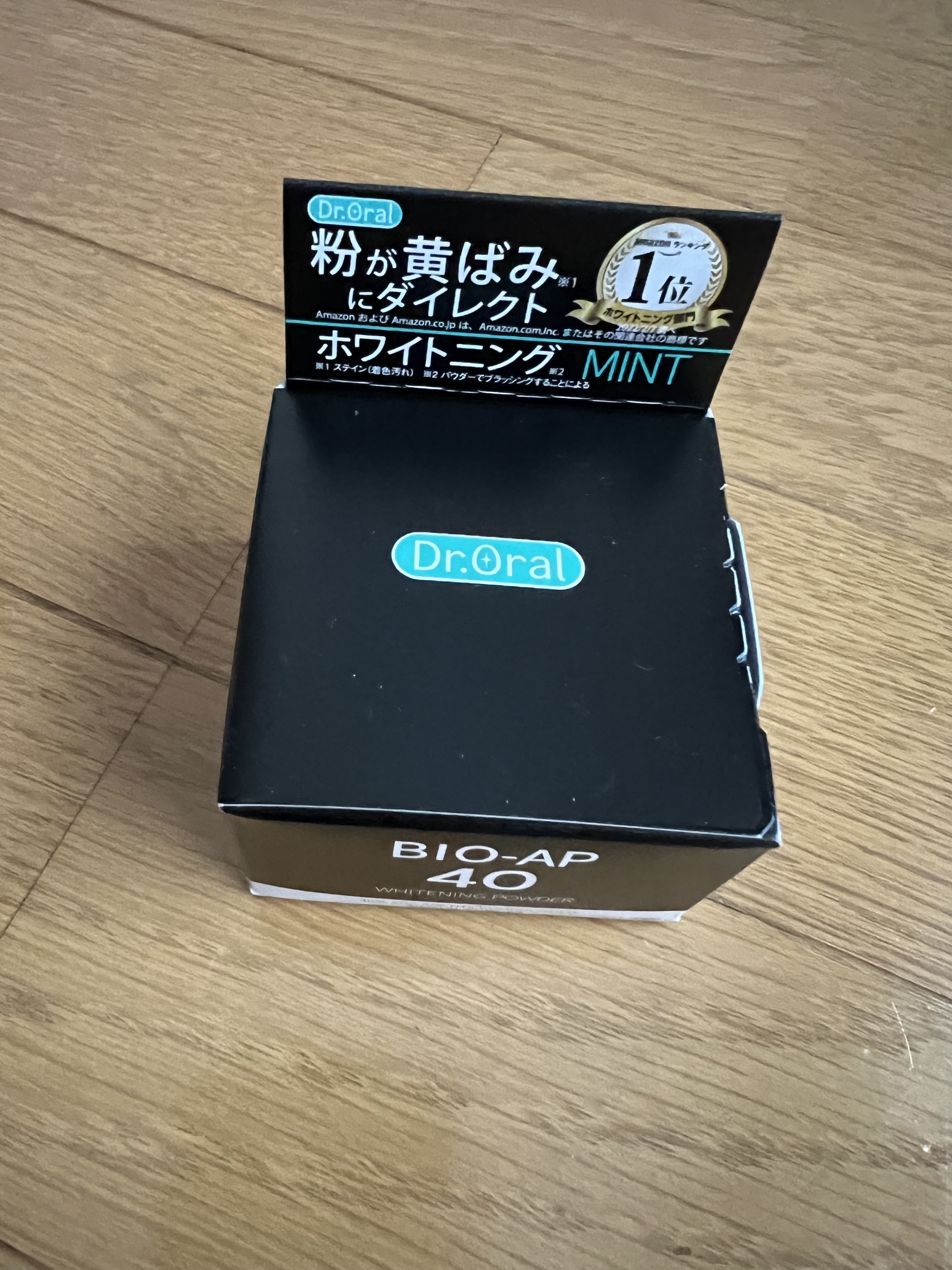 ホワイトニングパウダー ミント/Dr.Oral/歯磨き粉を使ったクチコミ（2枚目）