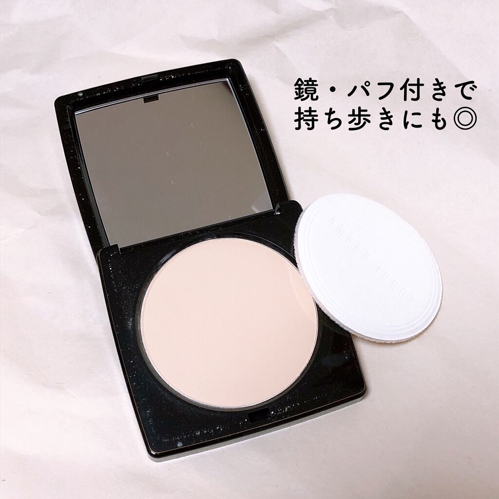 シアーフィニッシュ プレストパウダー 01 ペールイエロー/BOBBI BROWN/プレストパウダーを使ったクチコミ（3枚目）
