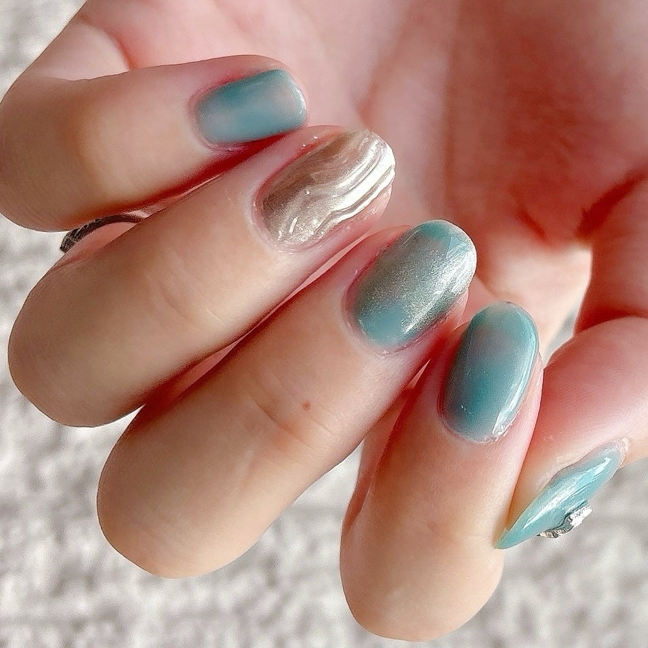 Naility! ステップレスジェル/Naility!/ジェルネイルを使ったクチコミ(6枚目)