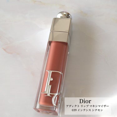 ディオール アディクト リップ マキシマイザー 039インテンス シナモン/Dior/リップグロスを使ったクチコミ（1枚目）