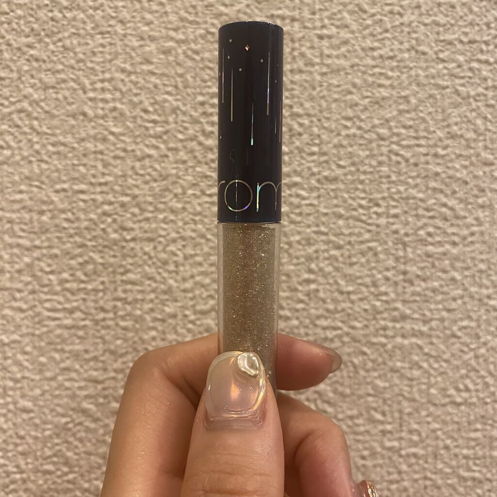 リキッド グリッター シャドウ/rom&nd/グリッターを使ったクチコミ（1枚目）