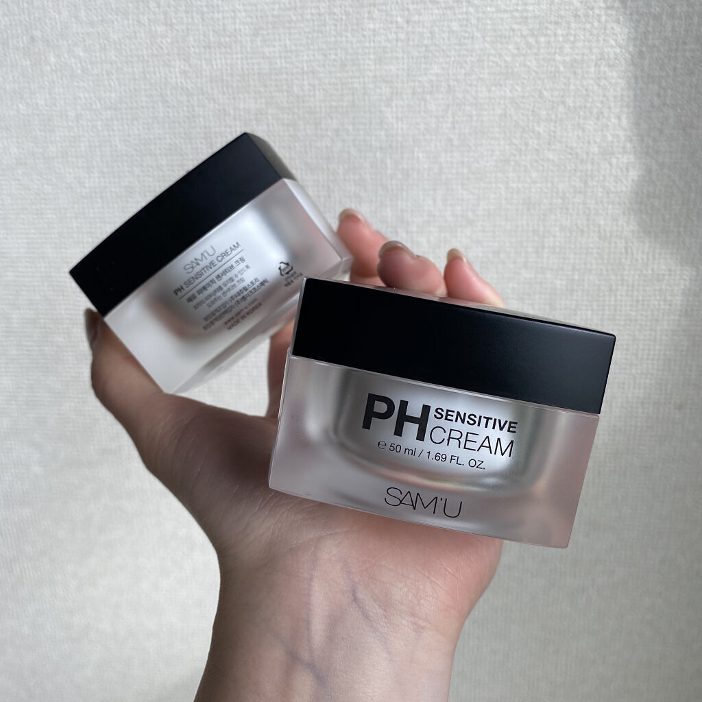 サミュ PHセンシティブクリーム/SAM'U/フェイスクリームを使ったクチコミ（2枚目）