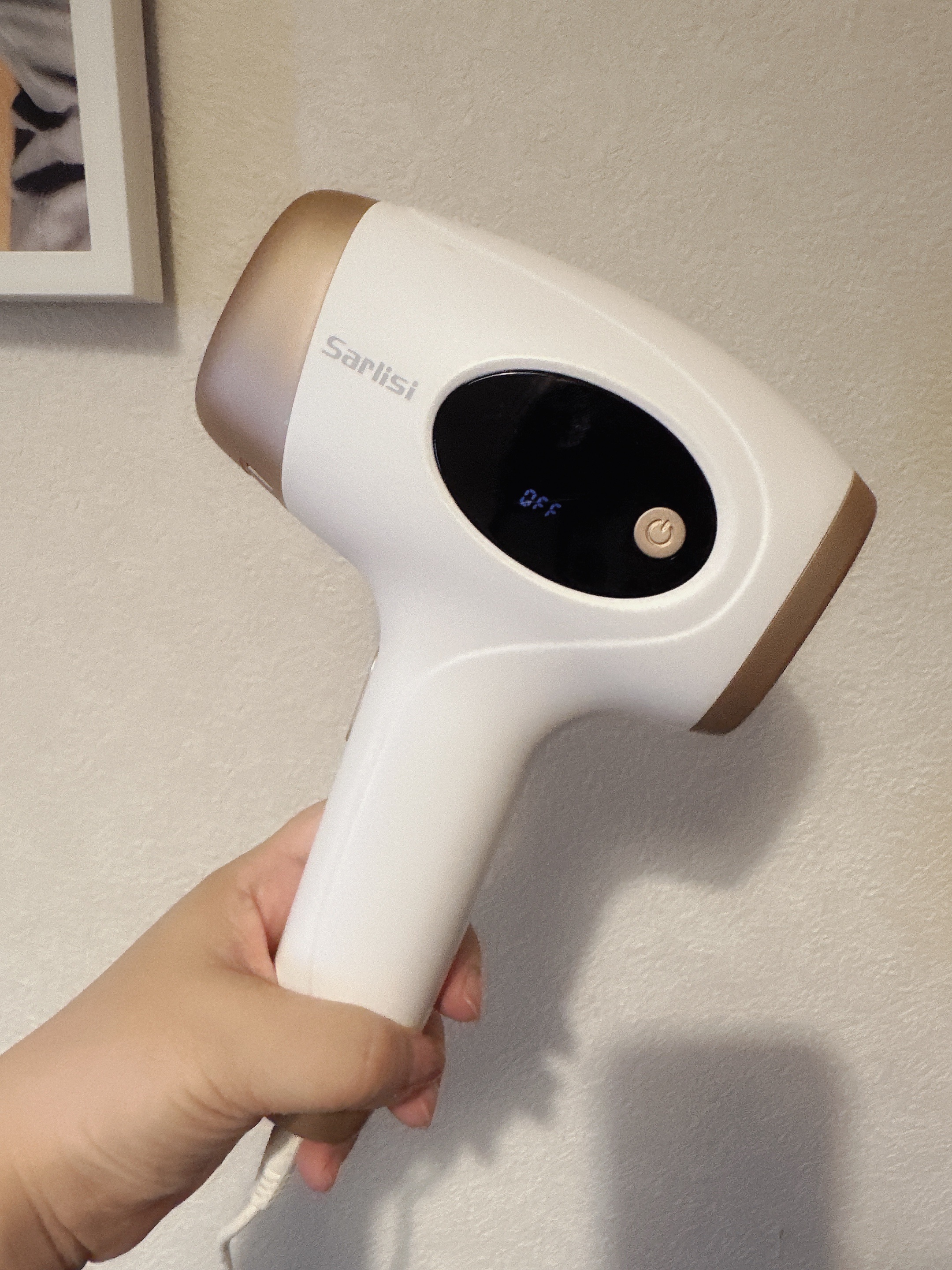 光脱毛器 VIO ホワイト/Sarlisi/家庭用脱毛器を使ったクチコミ（1枚目）