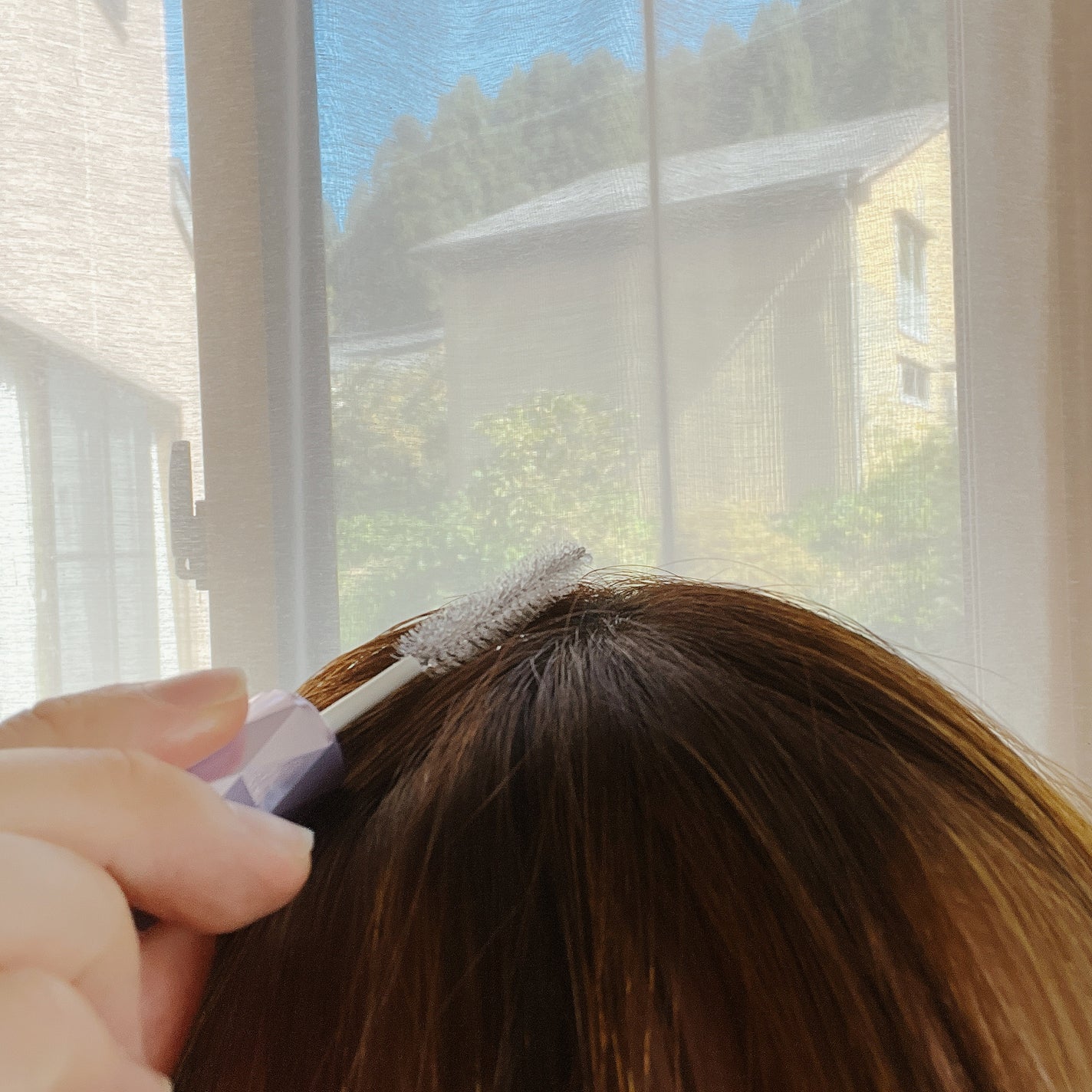 ウォーターインマトメイク パープル/ululis/プレスタイリング・寝ぐせ直しを使ったクチコミ(5枚目)