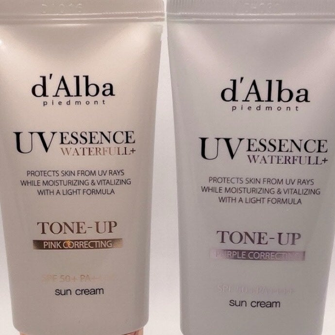 ダルバ ウォータフル トーンアップ サンクリーム(パープル)/ダルバ/日焼け止めクリームを使ったクチコミ(2枚目)