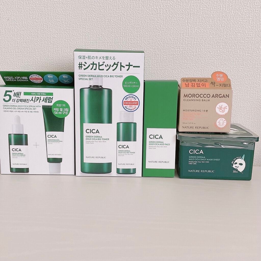 グリーン ダーマCICAビックトナー/ネイチャーリパブリック/化粧水を使ったクチコミ(3枚目)