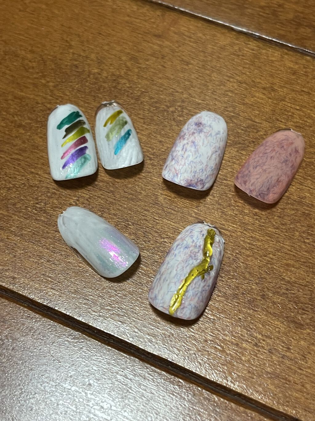 ジェルネイルキャッツアイカラージェル/ネイル工房/ジェルネイルを使ったクチコミ（2枚目）