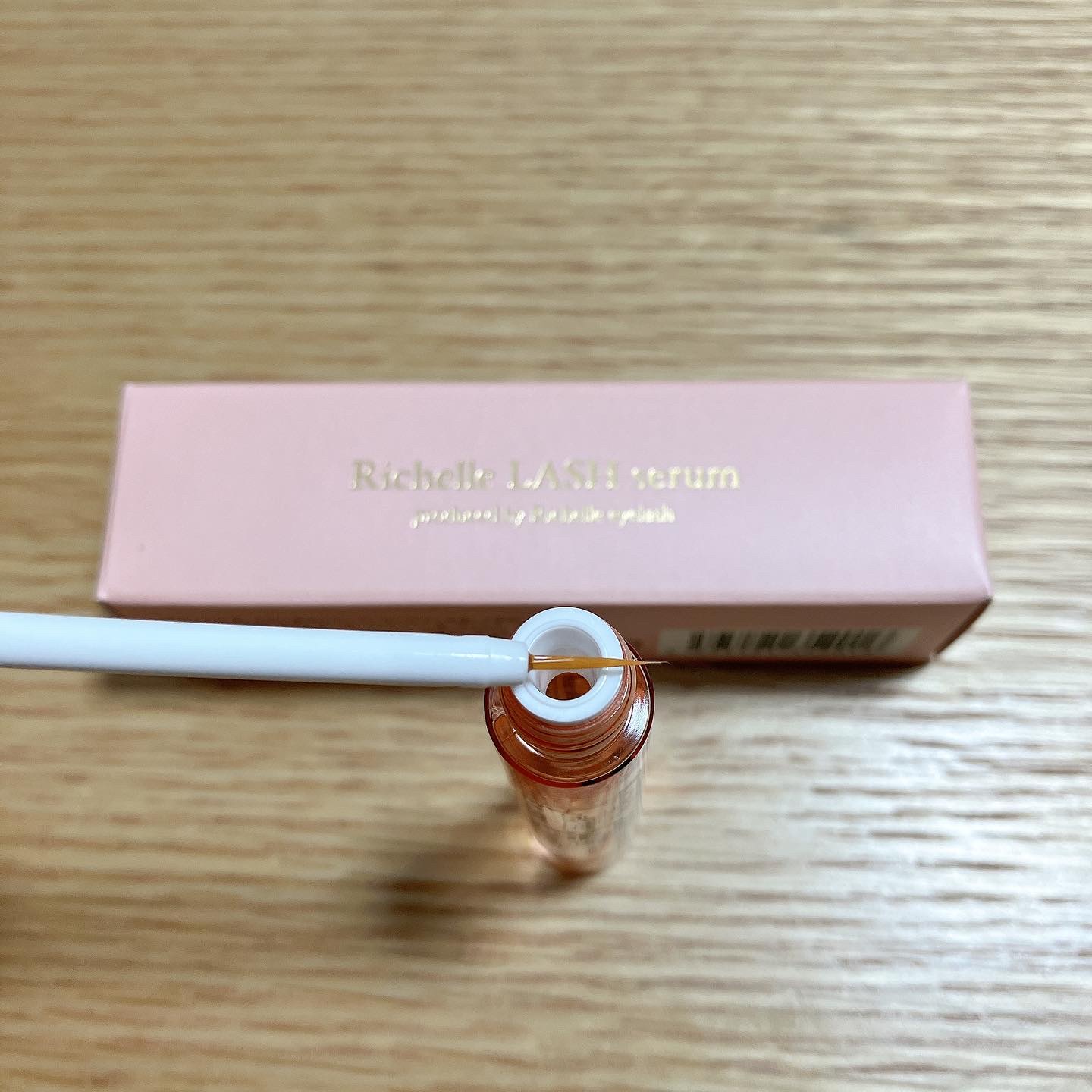 リシェルラッシュセラム/Richelle LASH serum/まつげ美容液を使ったクチコミ（2枚目）