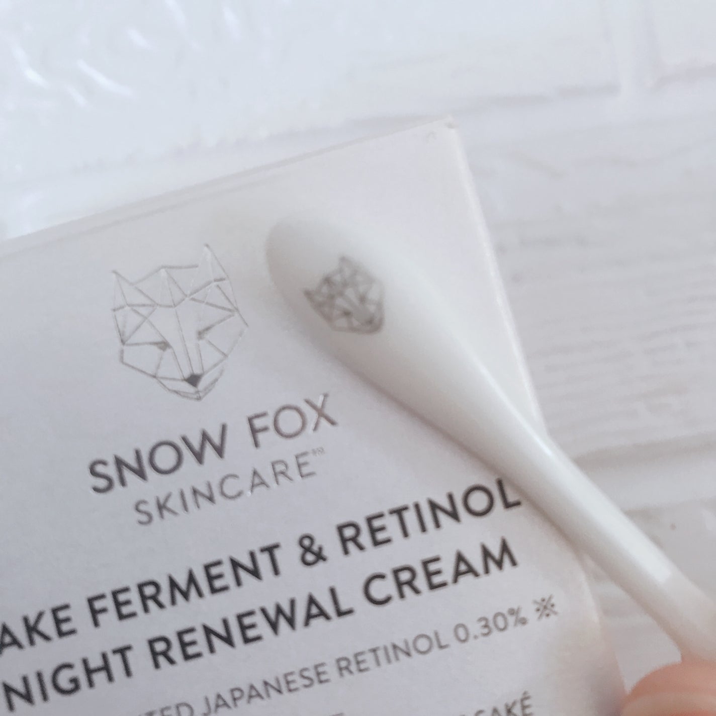 SAKE ナイトクリーム/SNOW FOX SKINCARE/フェイスクリームを使ったクチコミ(5枚目)