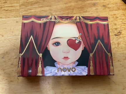 アイシャドウ パレット 8カラー/NOVO/アイシャドウパレットを使ったクチコミ(1枚目)
