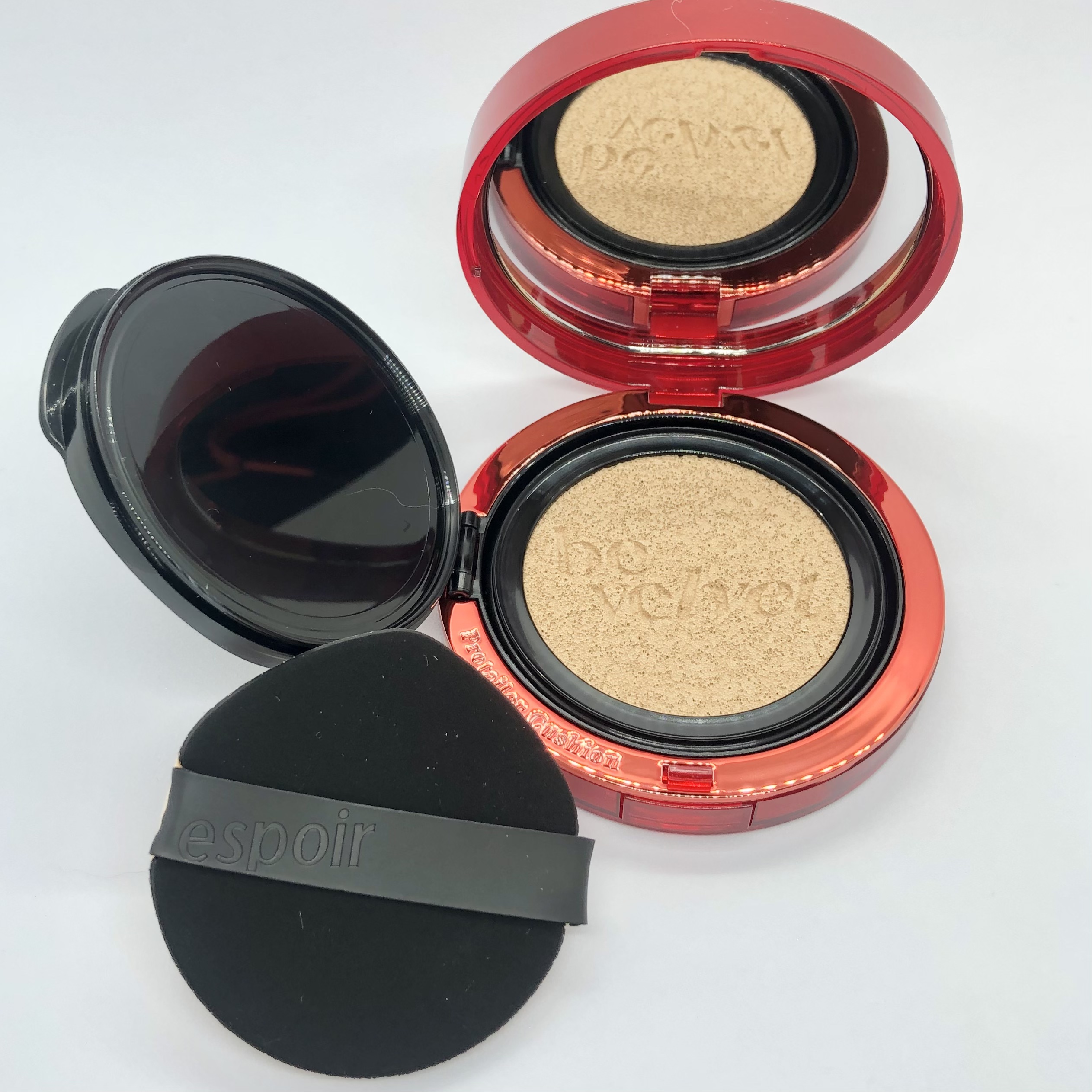 プロテーラービーベルベットカバークッション/espoir/クッションファンデーションを使ったクチコミ（3枚目）