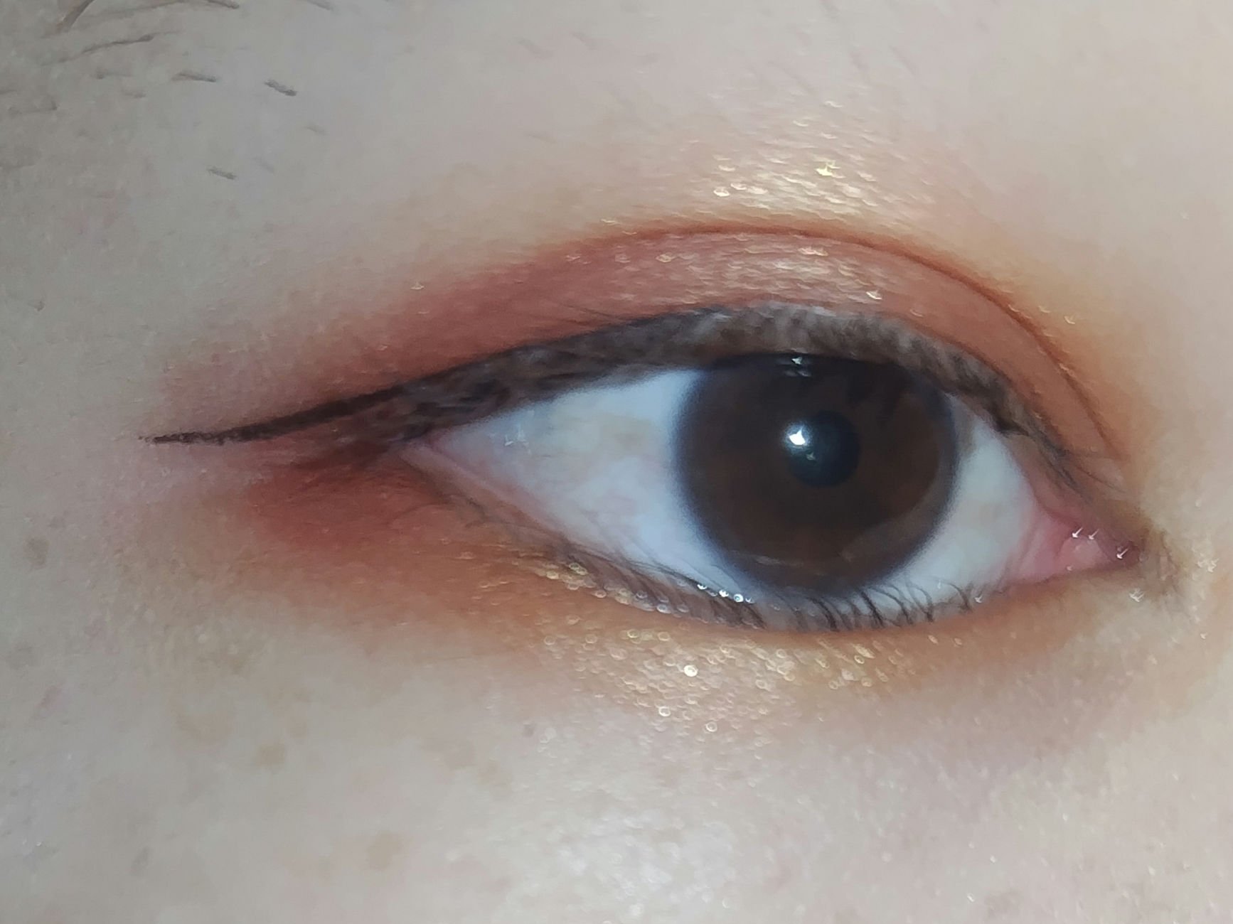 ヴィセ アヴァン シングルアイカラー 044 GYPSY GOLD/Visée/単色アイシャドウを使ったクチコミ（2枚目）