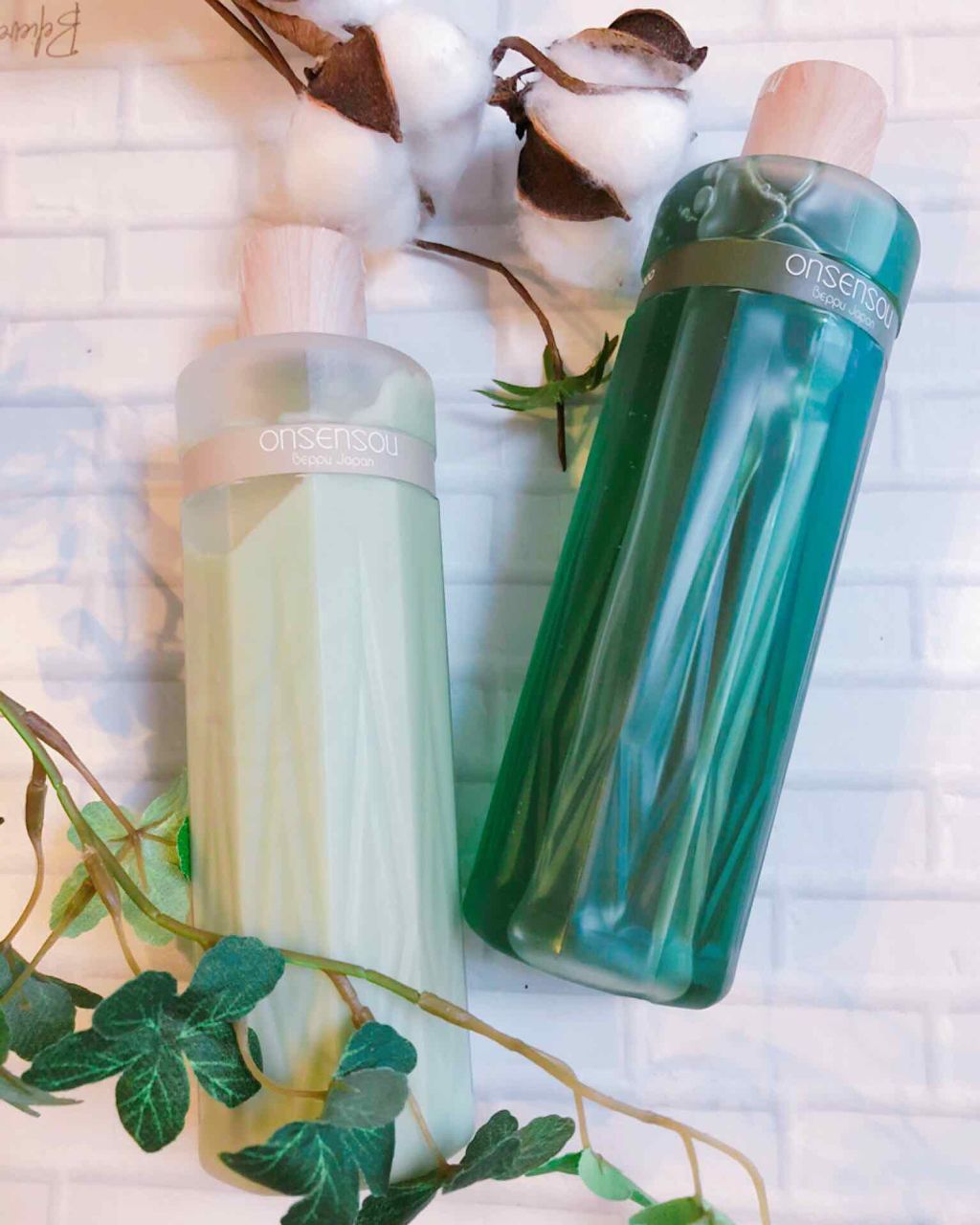 温泉藻配合頭皮ケアシャンプー／トリートメント/ONSENSOU/市販シャンプーを使ったクチコミ（1枚目）