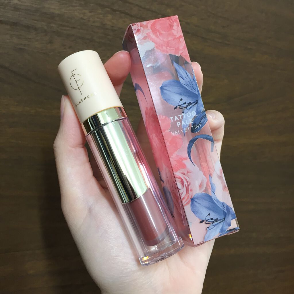 タトゥーベルベットティント/フォレンコス/リップティントを使ったクチコミ(8枚目)