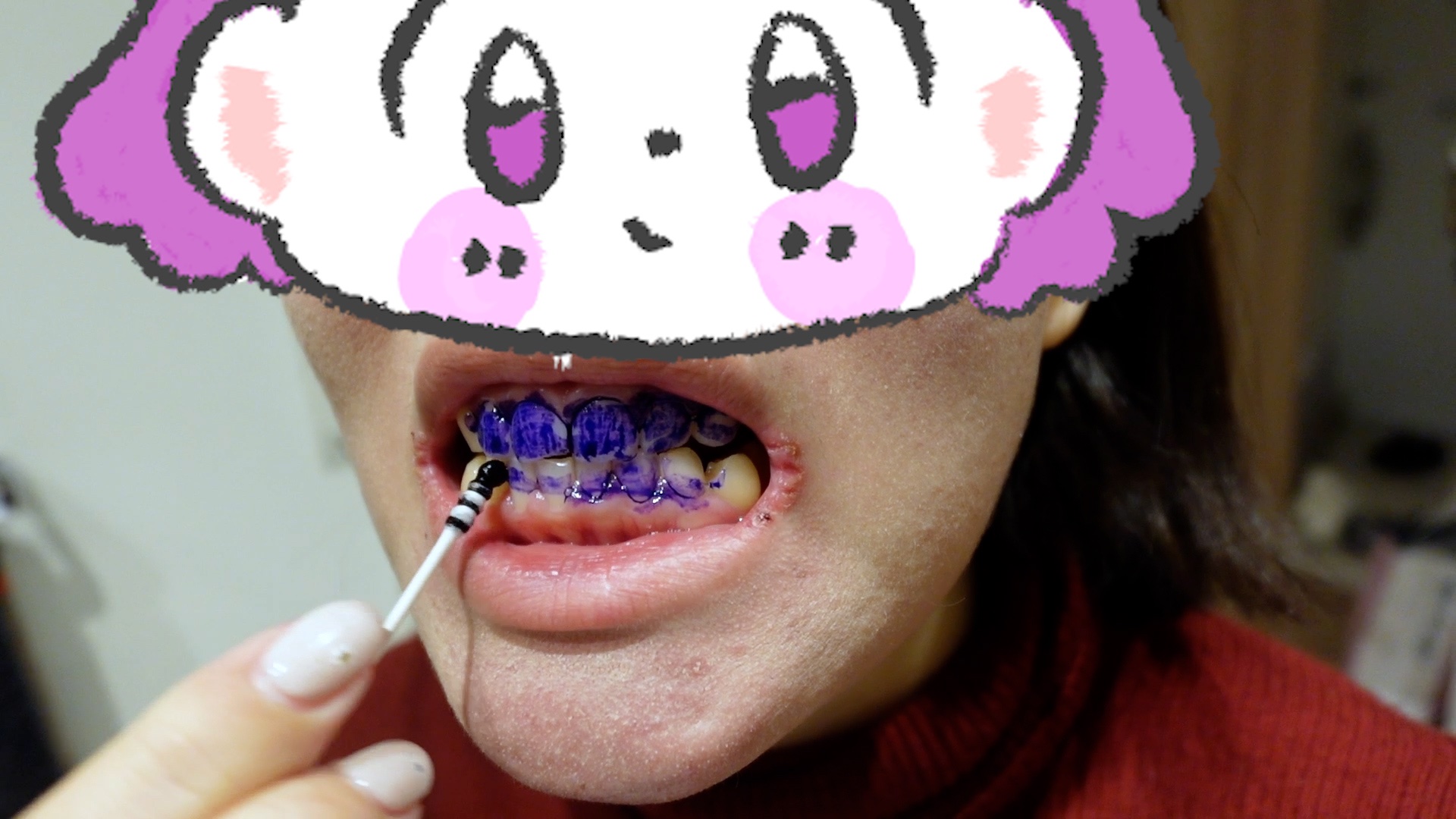 ダブルプラークチェッカー/Ciメディカル/その他オーラルケアを使ったクチコミ（3枚目）