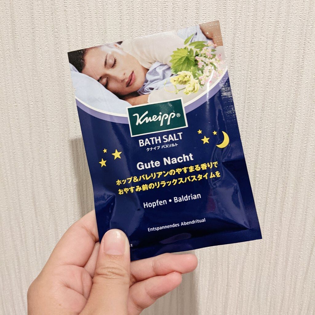 クナイプ グーテナハト バスソルト ホップ&バレリアンの香り/クナイプ/無機塩系入浴剤を使ったクチコミ(1枚目)