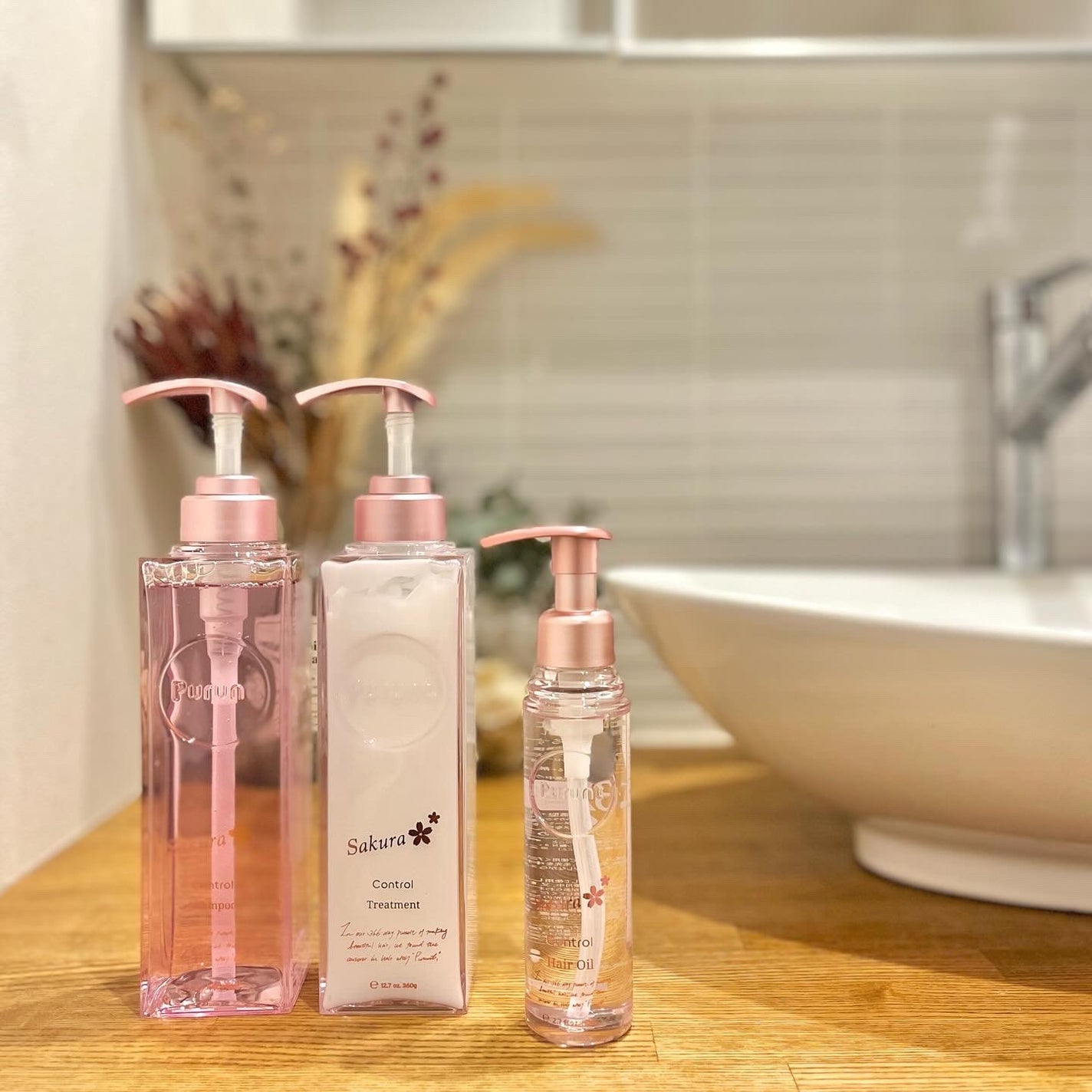 プルント コントロールペアセット サクラ/Purunt./ヘアケア・スタイリングを使ったクチコミ(1枚目)