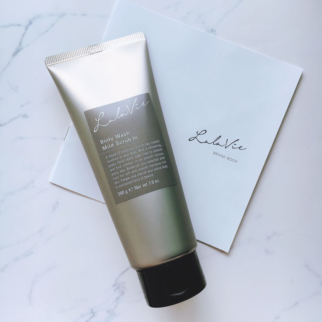 ボディウォッシュ マイルドスクラブイン/Lala Vie/ボディスクラブを使ったクチコミ（1枚目）