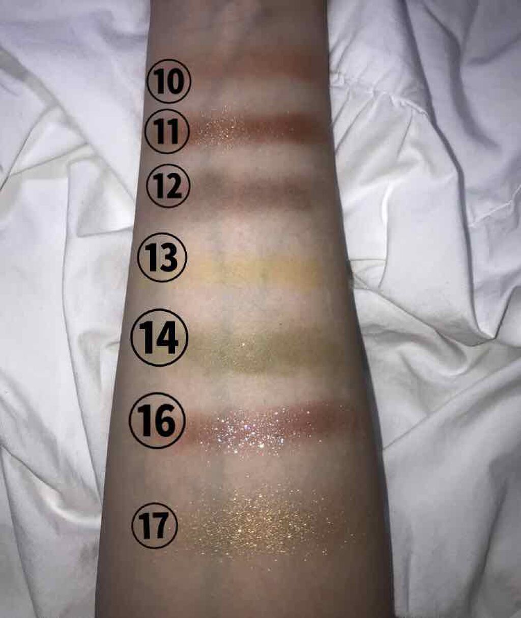 大英博物館 エジプトシリーズ アイシャドウパレット/ZEESEA/アイシャドウパレットを使ったクチコミ（3枚目）