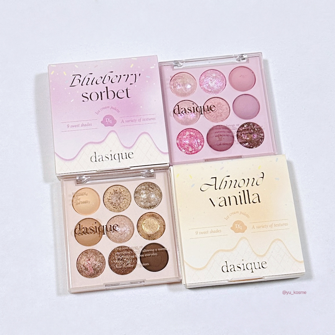 シャドウパレット/dasique/アイシャドウパレットを使ったクチコミ（2枚目）