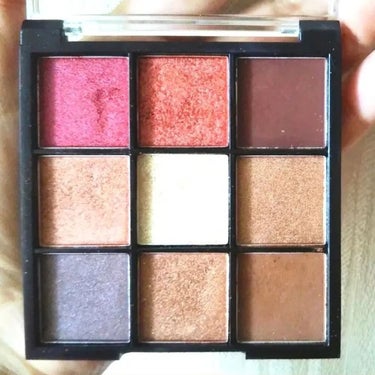 UR GLAM　BLOOMING EYE COLOR PALETTE/U R GLAM/アイシャドウパレットを使ったクチコミ（2枚目）